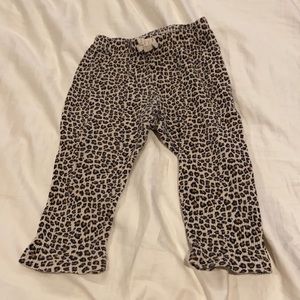Baby gap leopard leggings size 12/18 months
